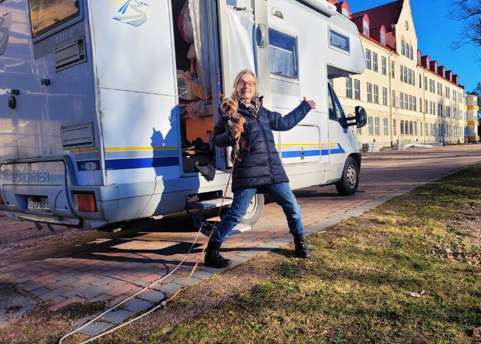 HusbilsAnnika på Stora Ekeberg