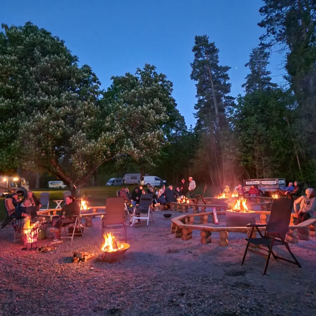 Husbilsträff på Stora Ekeberg